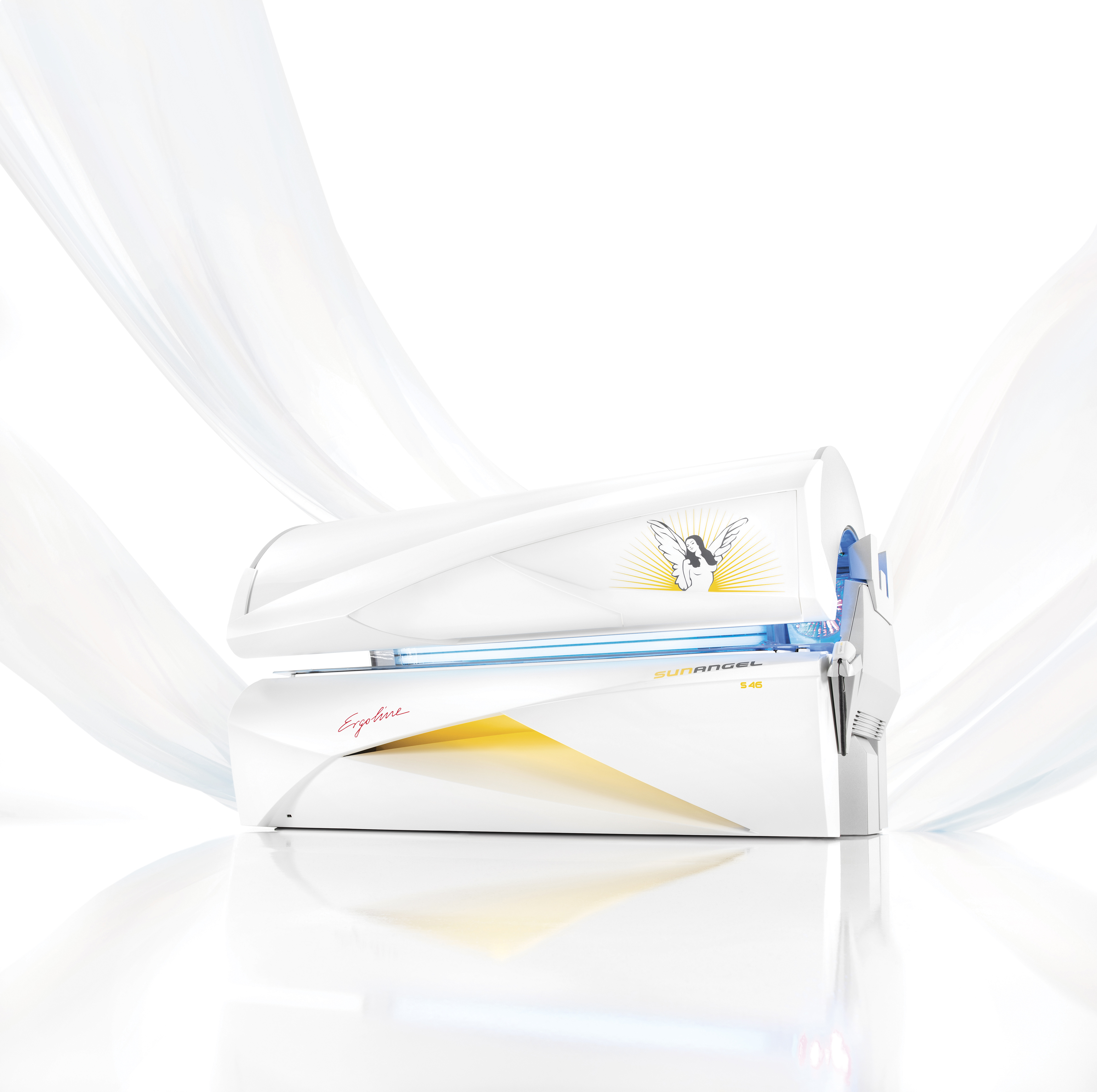 Ergoline Sun Angel S46 Dynamic Power, Climatronioc, Aroma, Aqua,3D sound