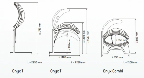 DOMÁCÍ SOLÁRIUM HAPRO ONYX 26/5 COMBI